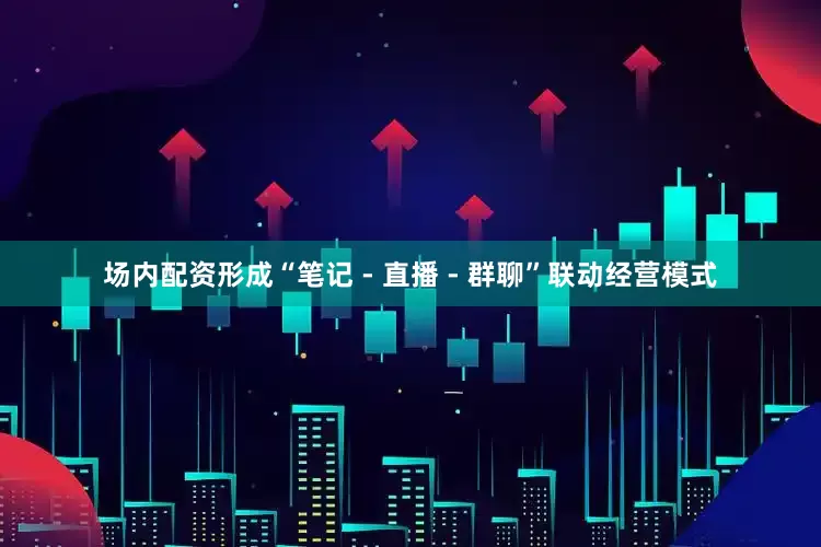 场内配资形成“笔记 - 直播 - 群聊”联动经营模式