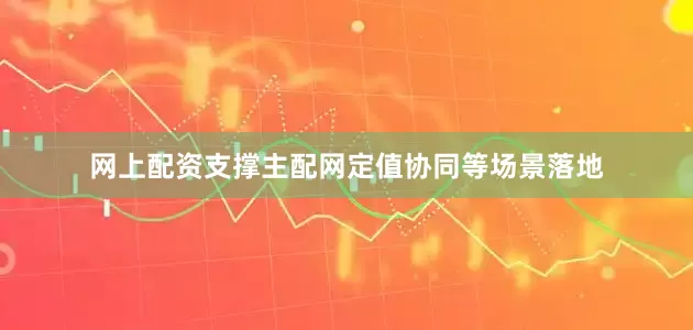 网上配资支撑主配网定值协同等场景落地